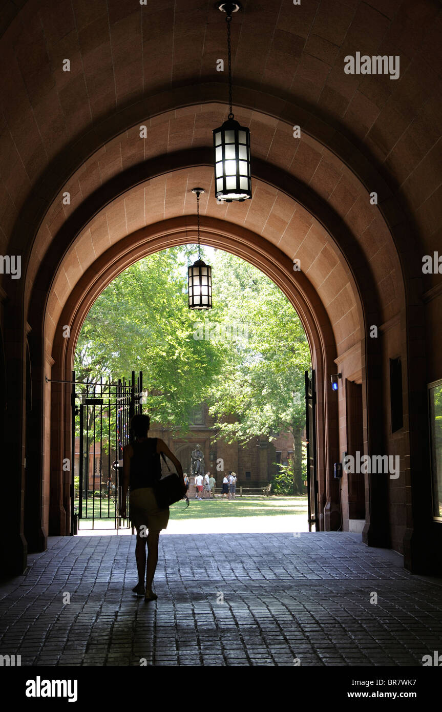 L'université de Yale, New Haven, Connecticut, USA Banque D'Images