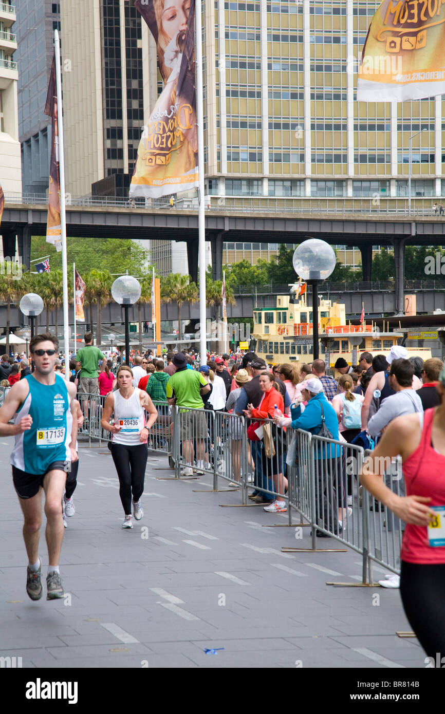 2010 marathon de Sydney Australie Banque D'Images