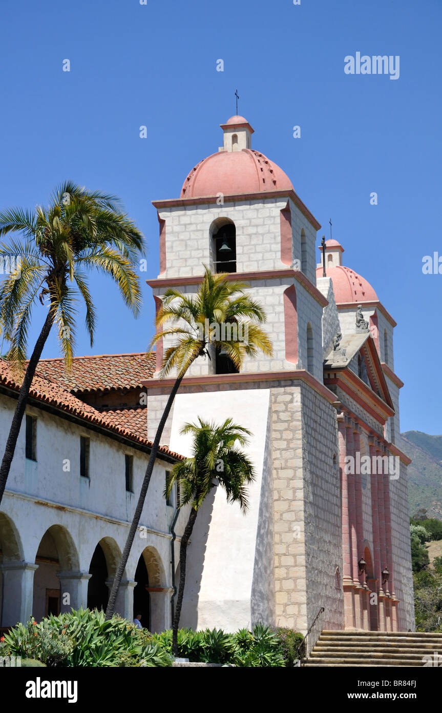 Мission Santa Barbara, California USA Banque D'Images