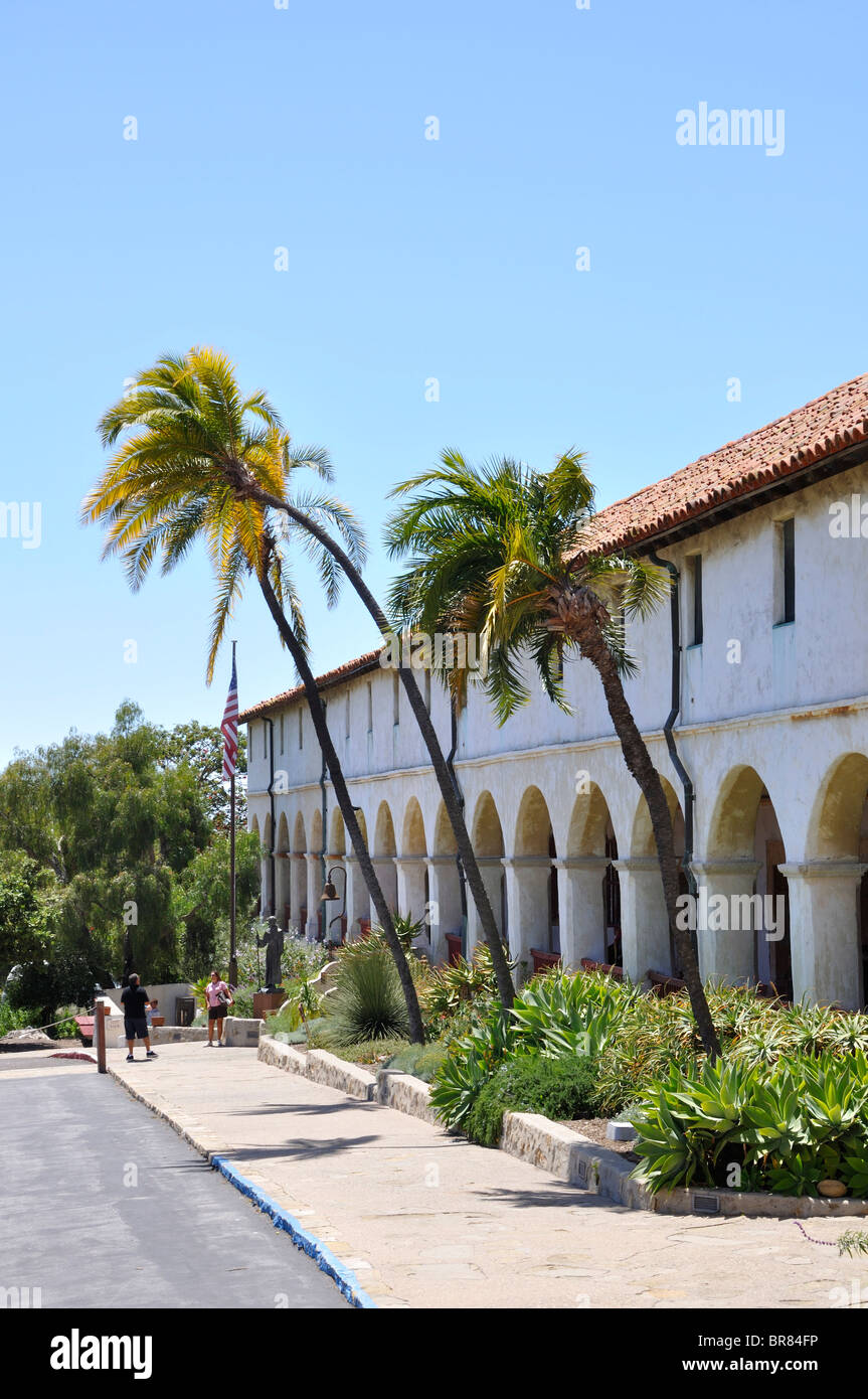 Мission Santa Barbara, California USA Banque D'Images