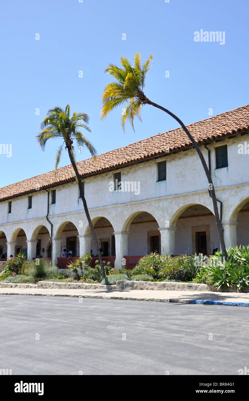 Мission Santa Barbara, California USA Banque D'Images