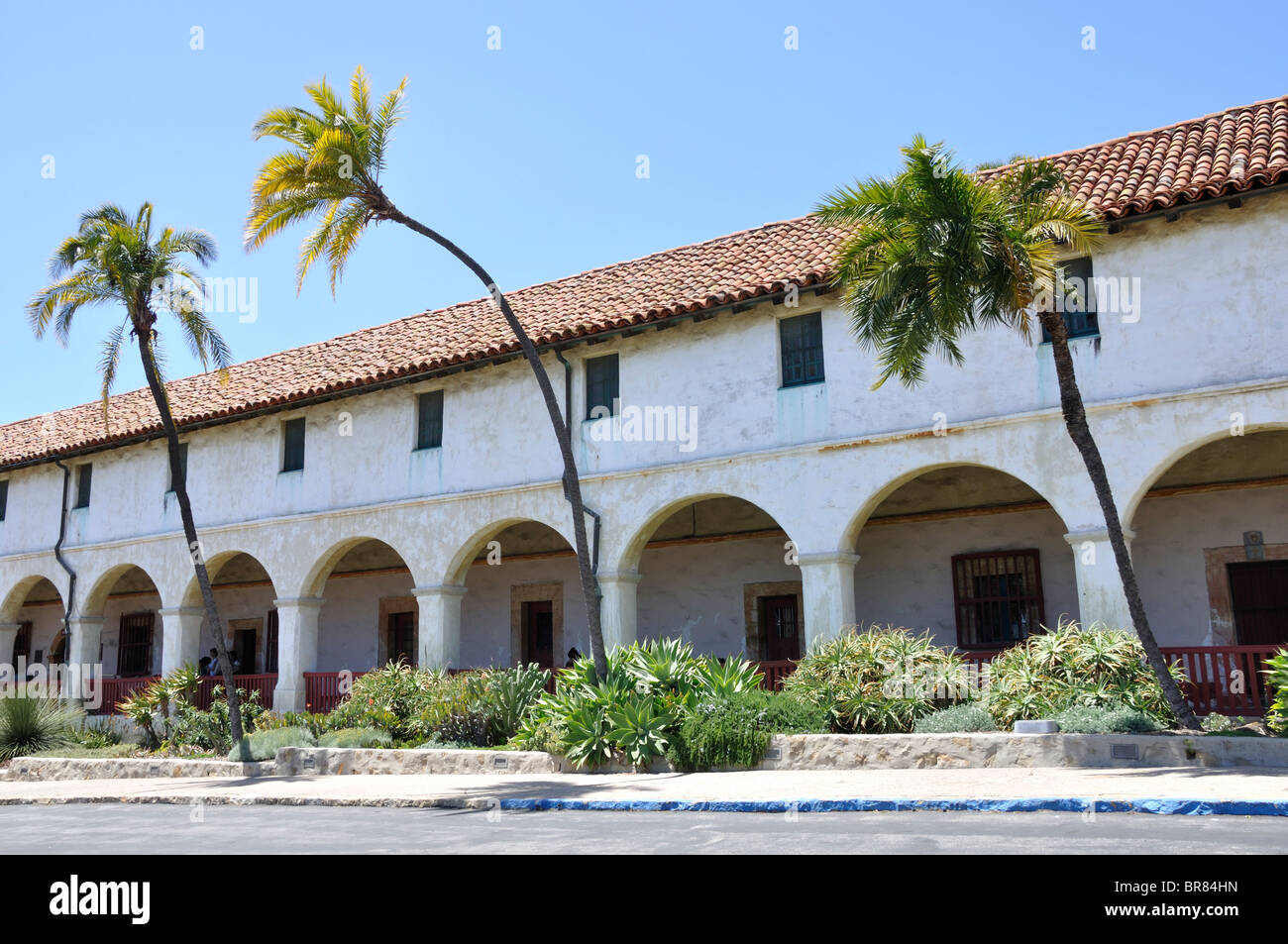 Мission Santa Barbara, California USA Banque D'Images