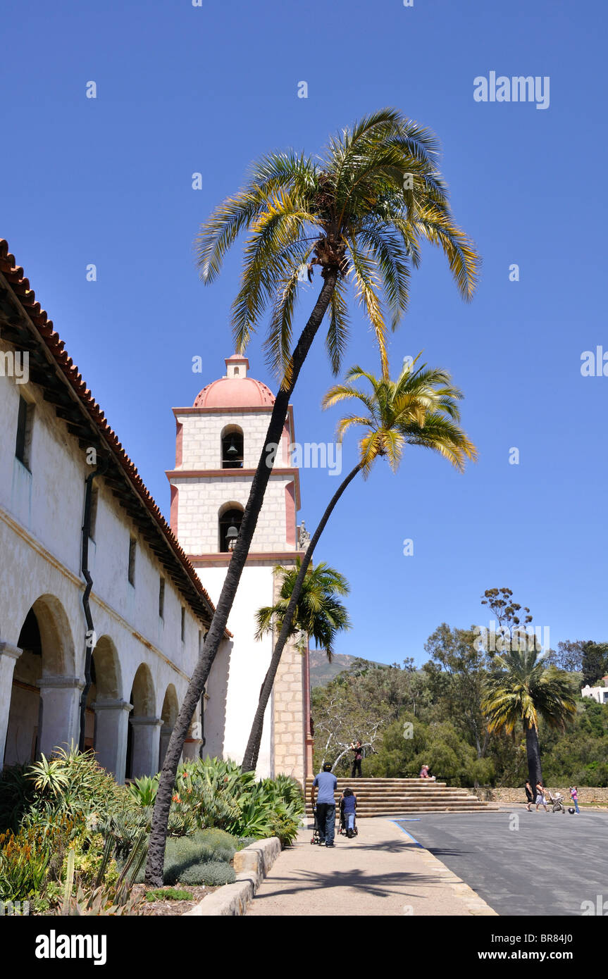 Мission Santa Barbara, California USA Banque D'Images
