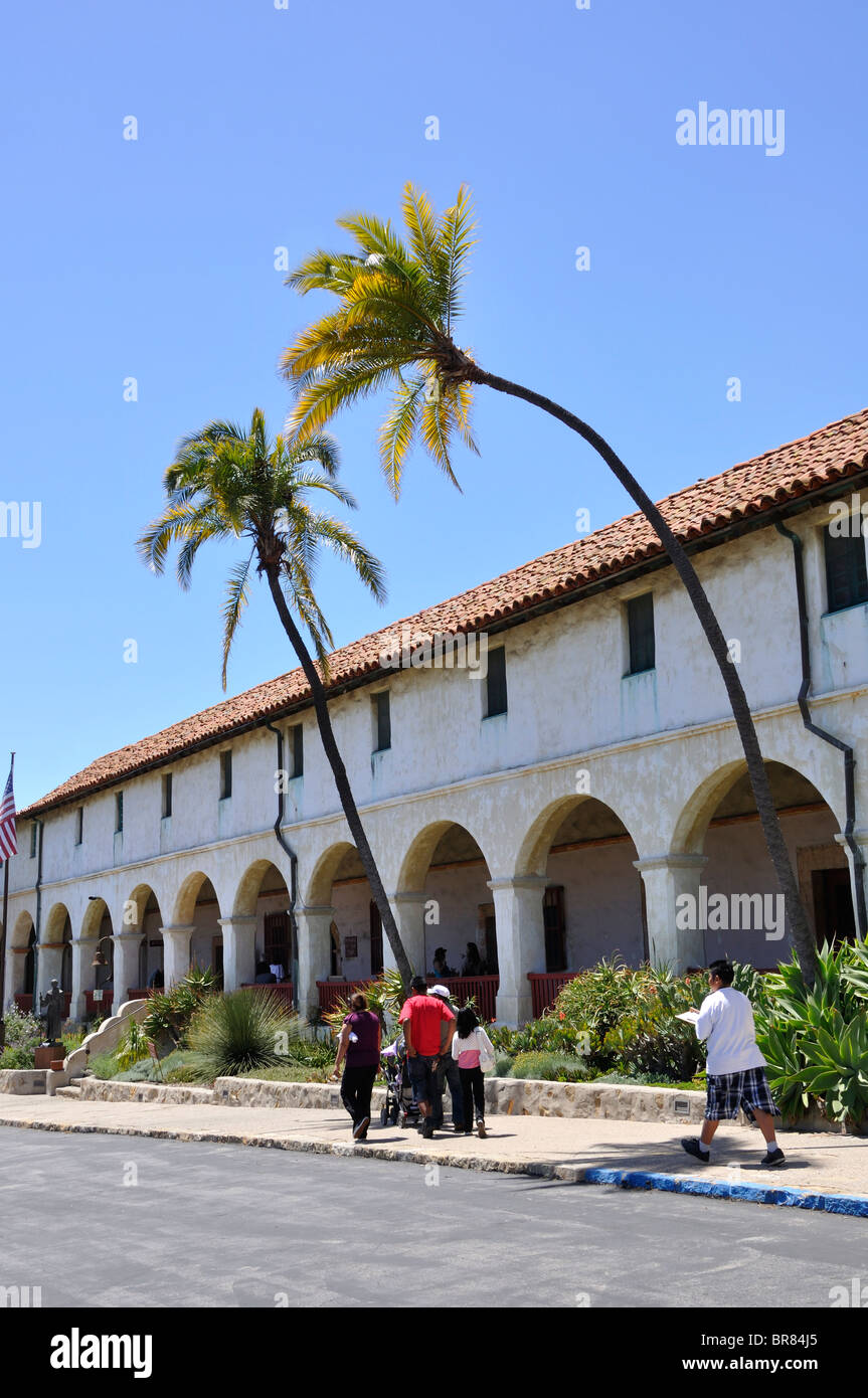 Мission Santa Barbara, California USA Banque D'Images