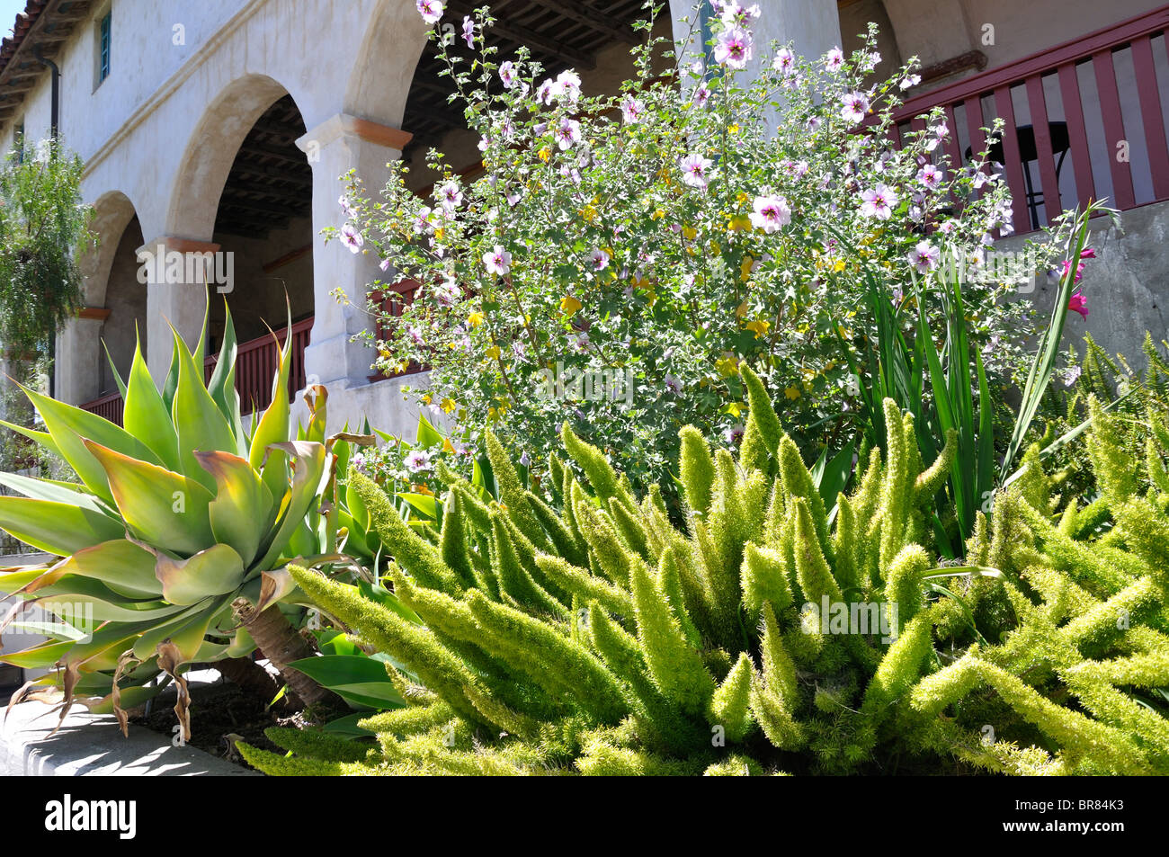 Мission Santa Barbara, California USA Banque D'Images