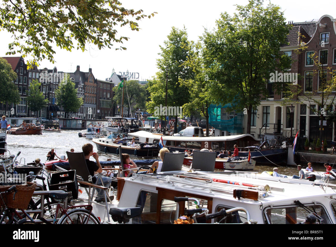 Amsterdam, Hollande, Pays-Bas Banque D'Images