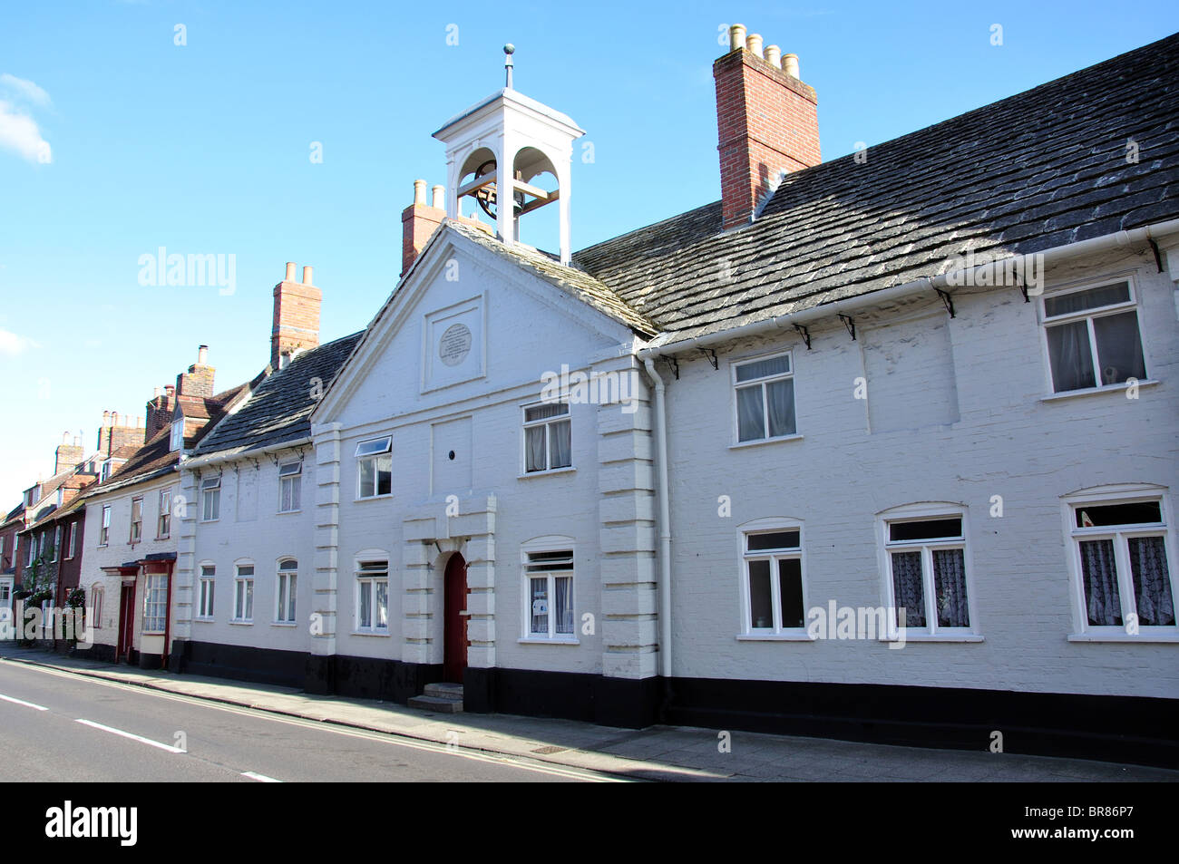 15e siècle hospices, East Street, Wareham, Dorset, Angleterre, Royaume-Uni Banque D'Images