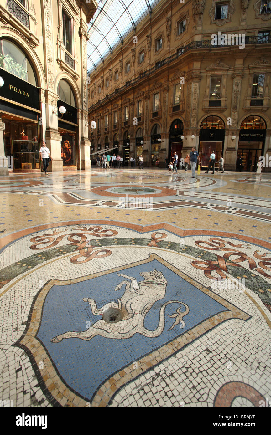 Galerie Vittorio Emanuele Banque D'Images