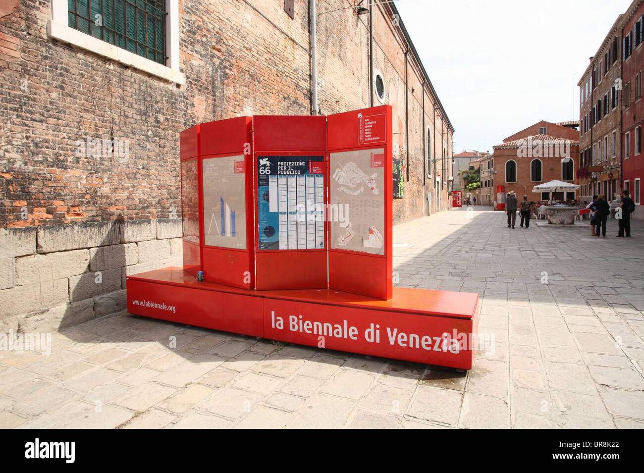 La Biennale di Venezia (Biennale de Venise) Banque D'Images