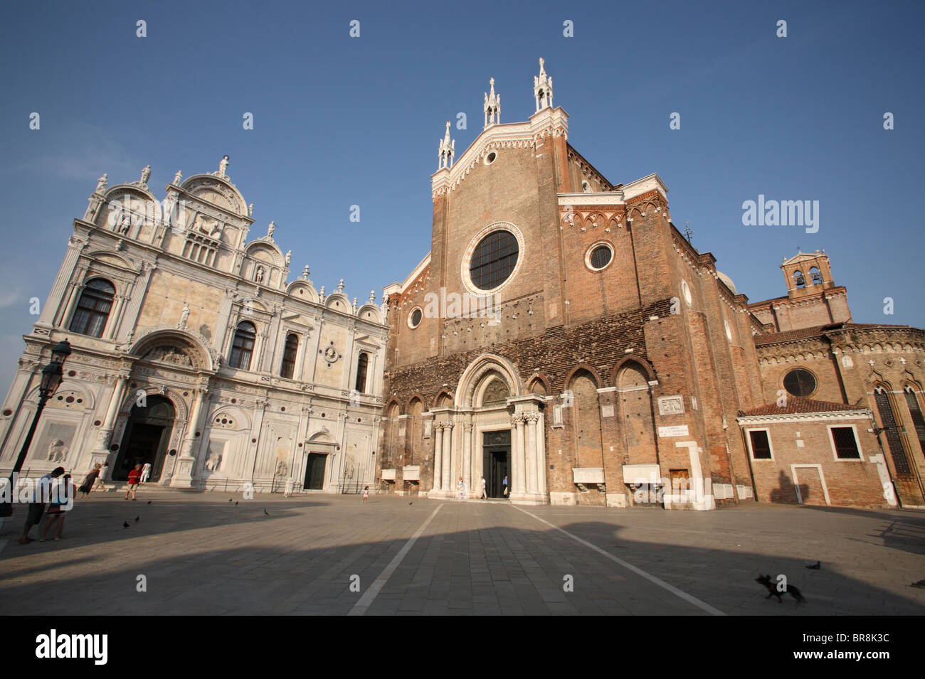 Basilica dei Santi Giovanni e Paolo de Venise, Italie Banque D'Images