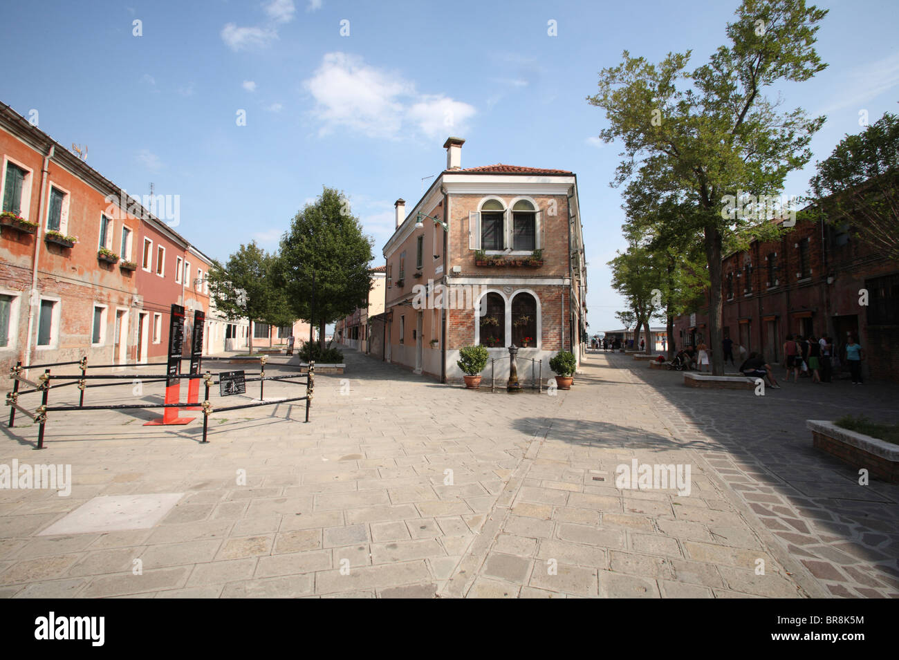 Le paysage urbain de Murano, Venise, Italie Banque D'Images