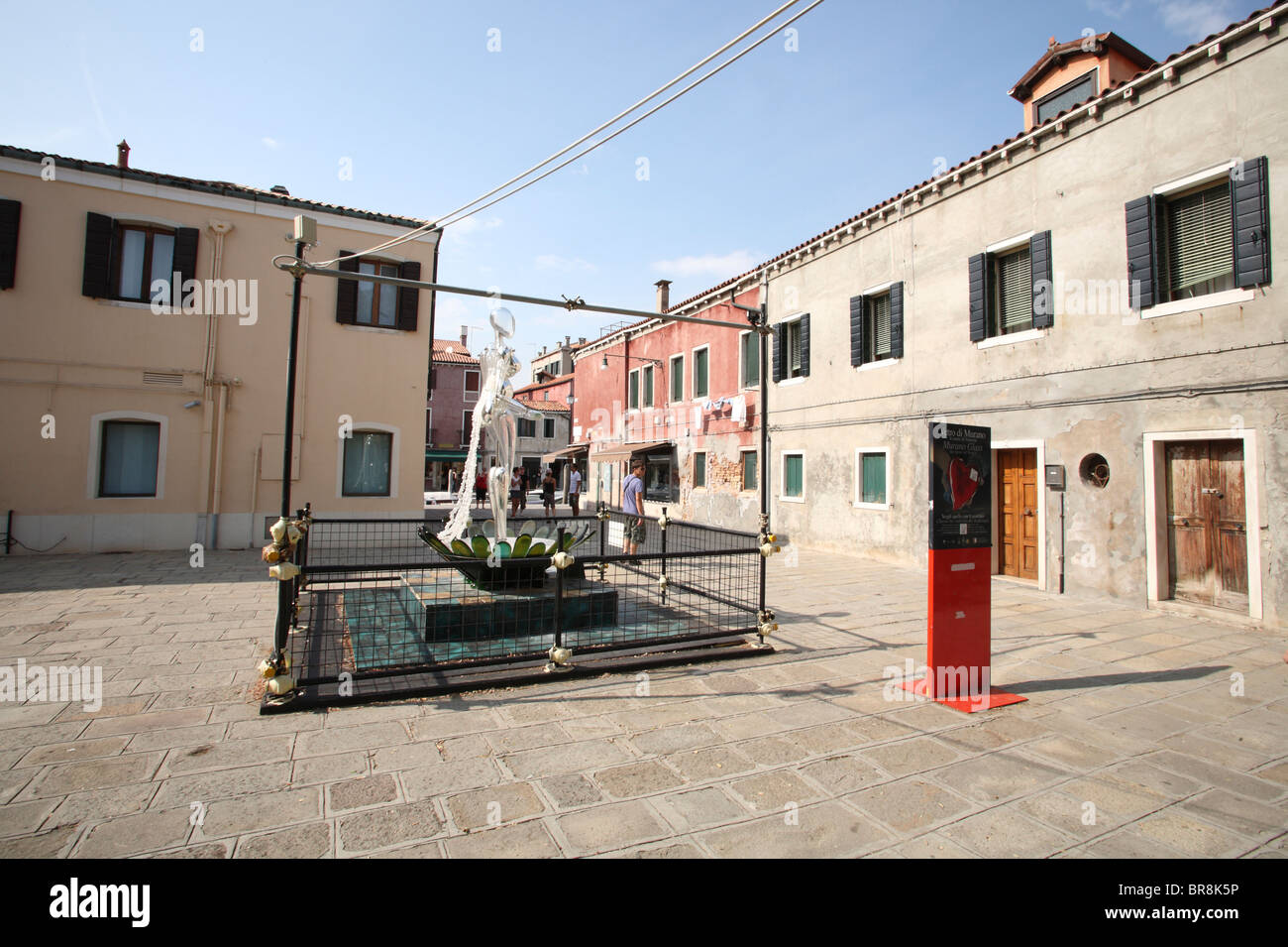 Le paysage urbain de Murano, Venise, Italie Banque D'Images