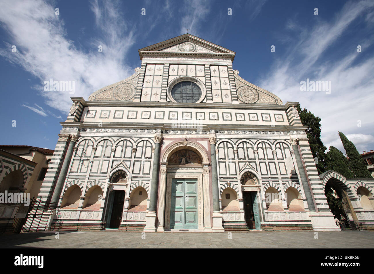 Basilica di Santa Maria Novella, Florence, Italie Banque D'Images