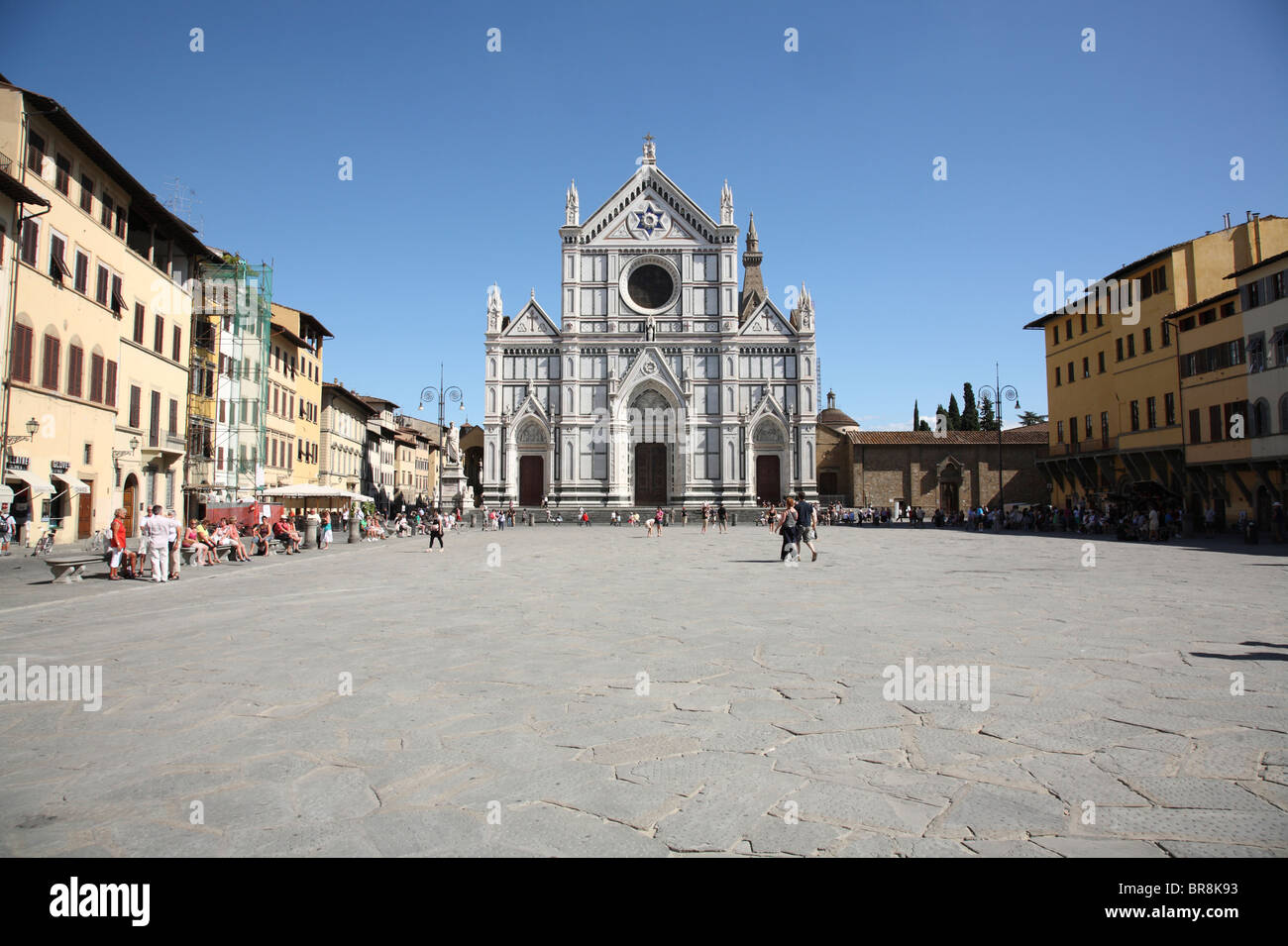 Basilique Santa Croce, Florence, Italie Banque D'Images