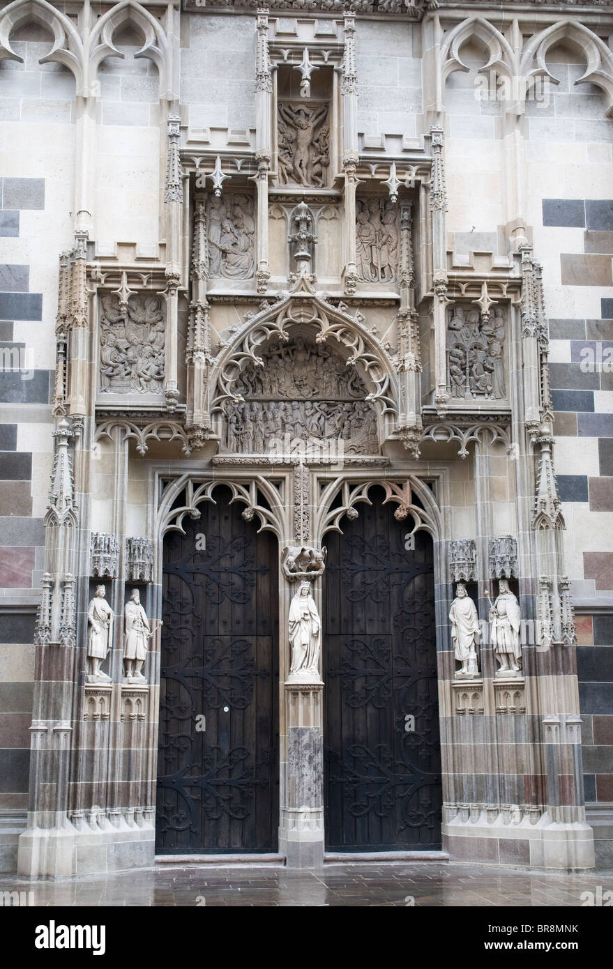 La Cathédrale Sainte-élisabeth, Kosice, Slovaquie Banque D'Images