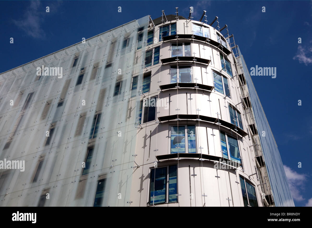 Nouveau bâtiment sur site de l'ancien Centre Suisse, Leicester Square, Londres Banque D'Images Nouveau bâtiment sur site de l'ancien Centre Suisse, Leicester Square, Londres Banque D'Images