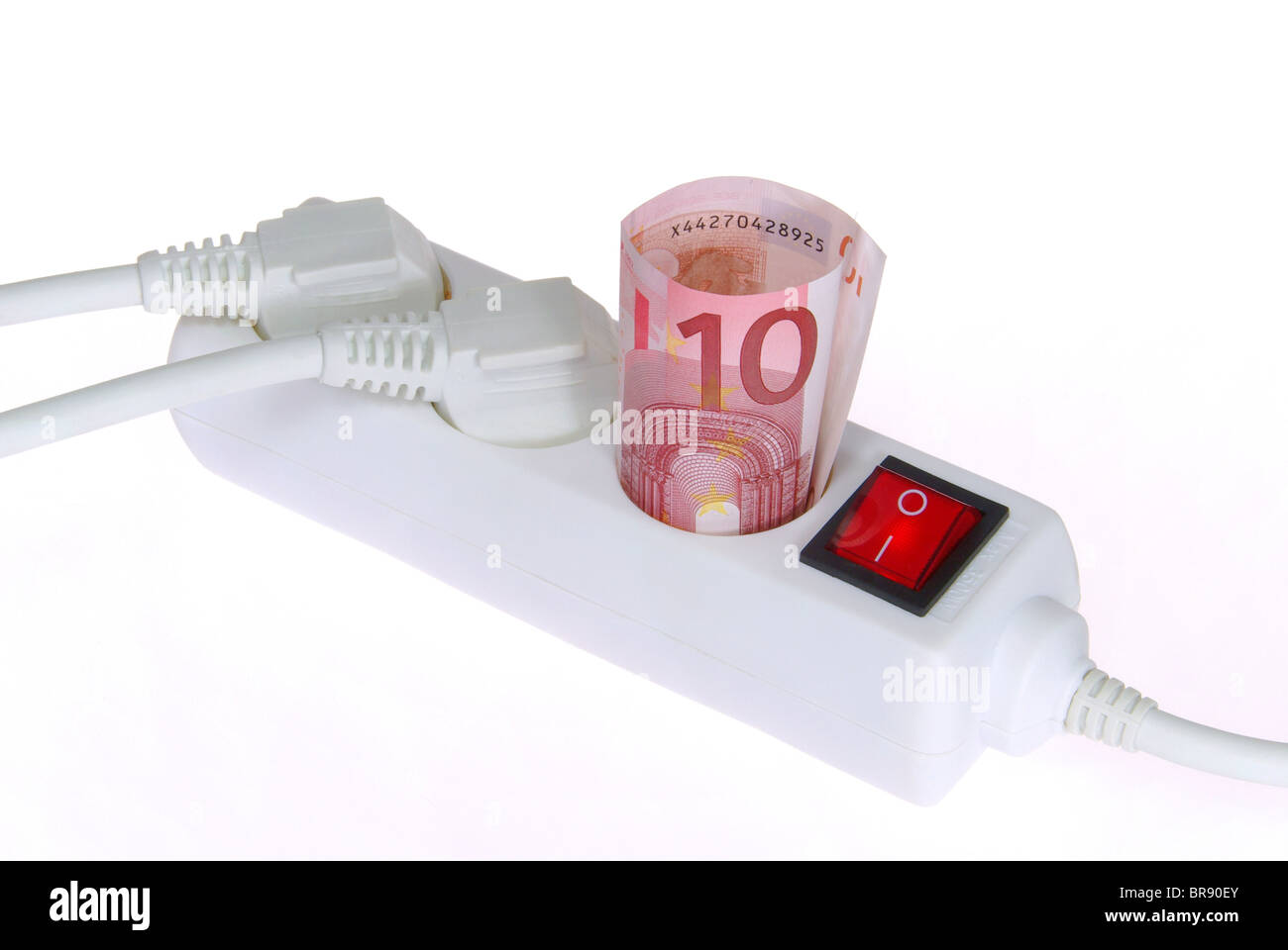 - Prise d'alimentation 07 Steckdose Banque D'Images