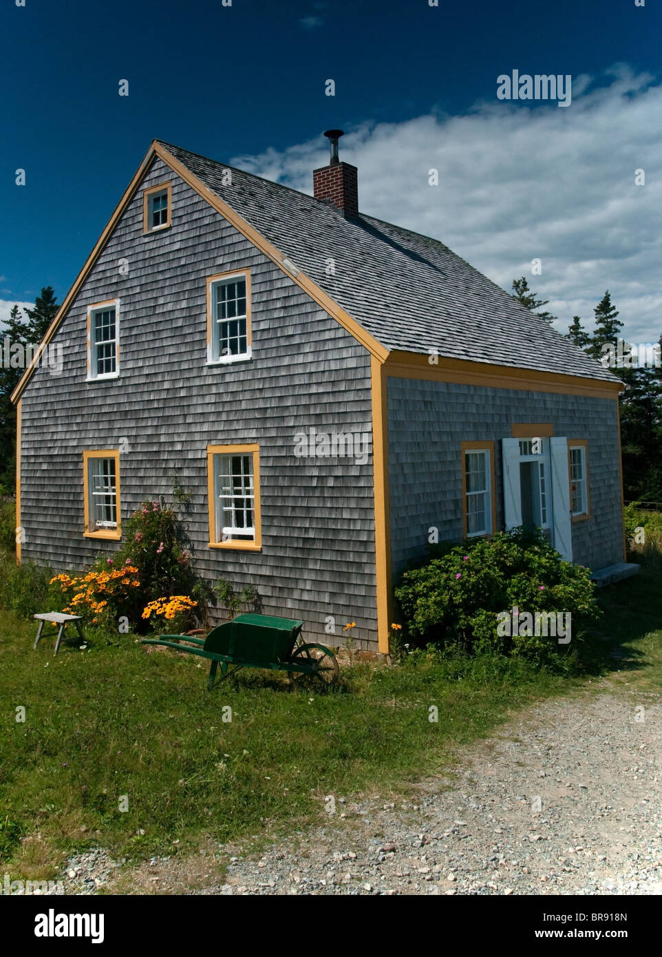 Le Français Acadien house, Nouvelle-Écosse Banque D'Images