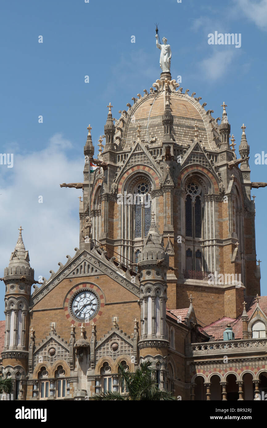 Victoria terminus, Mumbai Banque D'Images