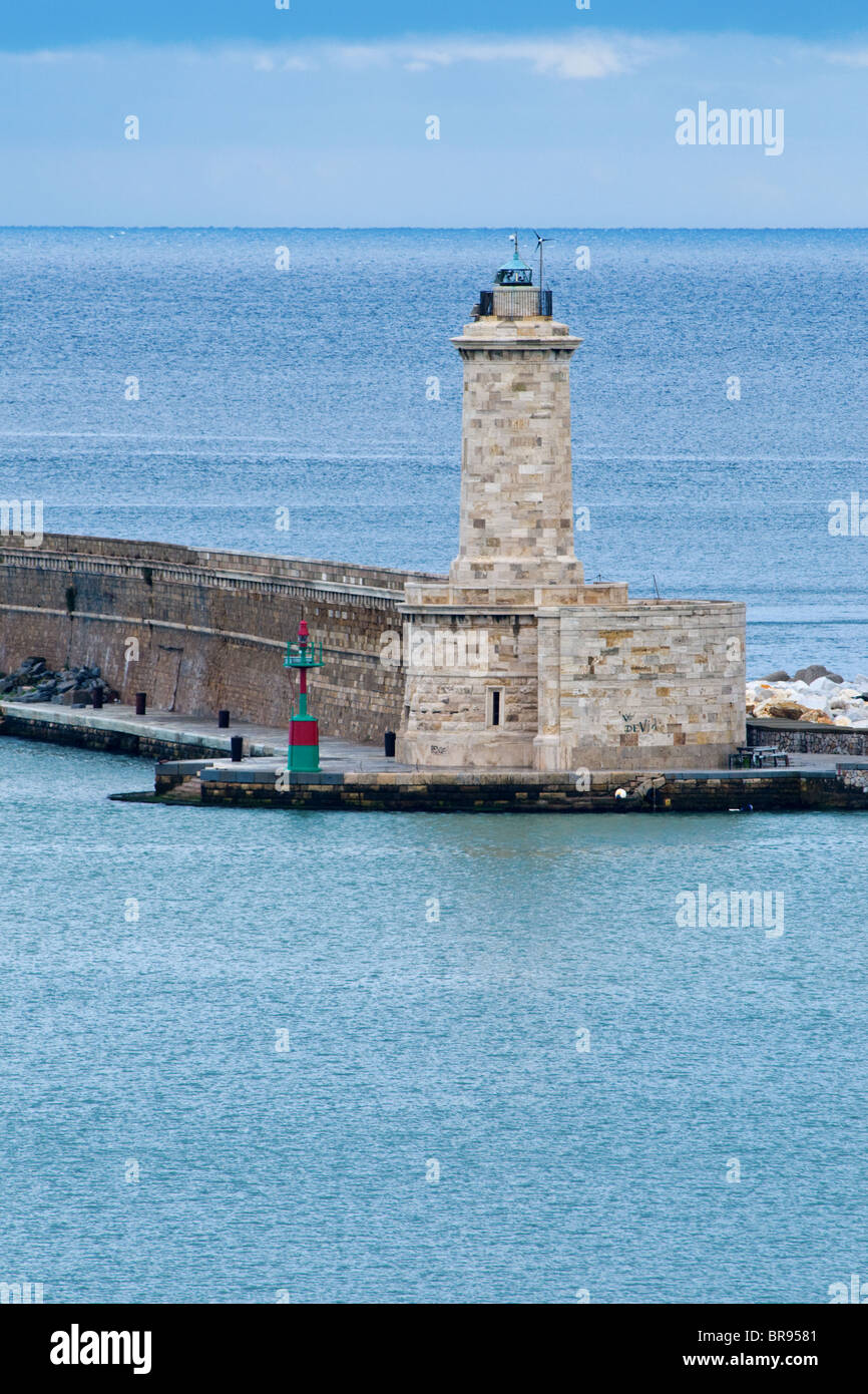 Le port de Livourne, Italie Banque D'Images