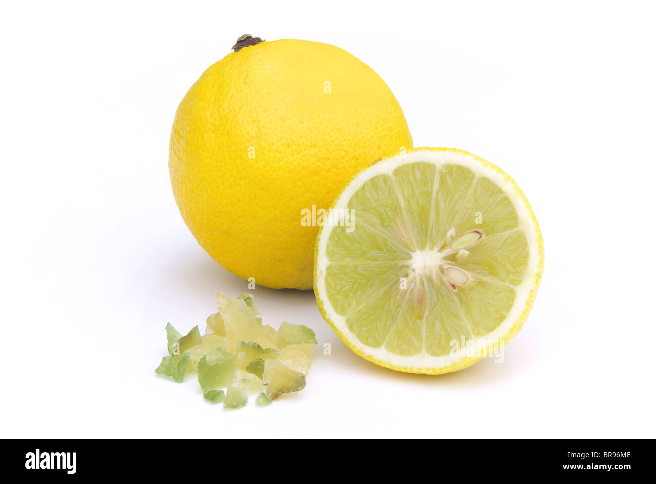 Zitronat - écorces de citron 01 Banque D'Images