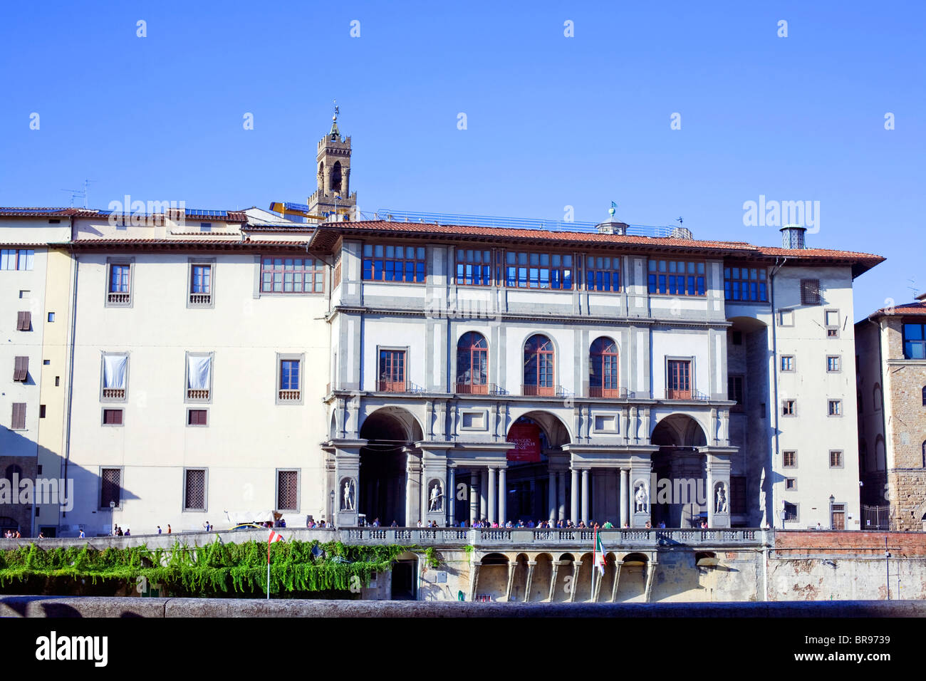 Galerie des Offices, Florence, Toscane, Italie Banque D'Images