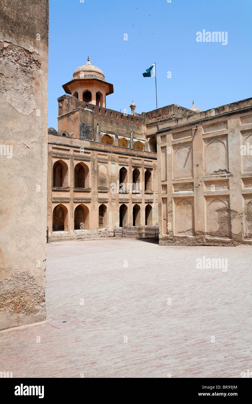 Fort de Lahore, Lahore, Punjab, Pakistan Banque D'Images