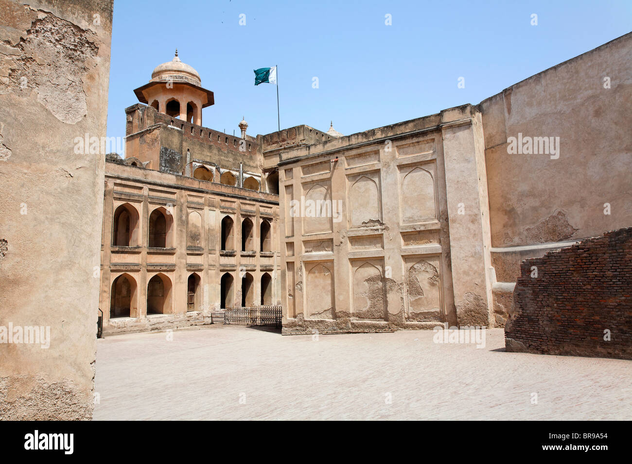 Fort de Lahore, Lahore, Punjab, Pakistan Banque D'Images
