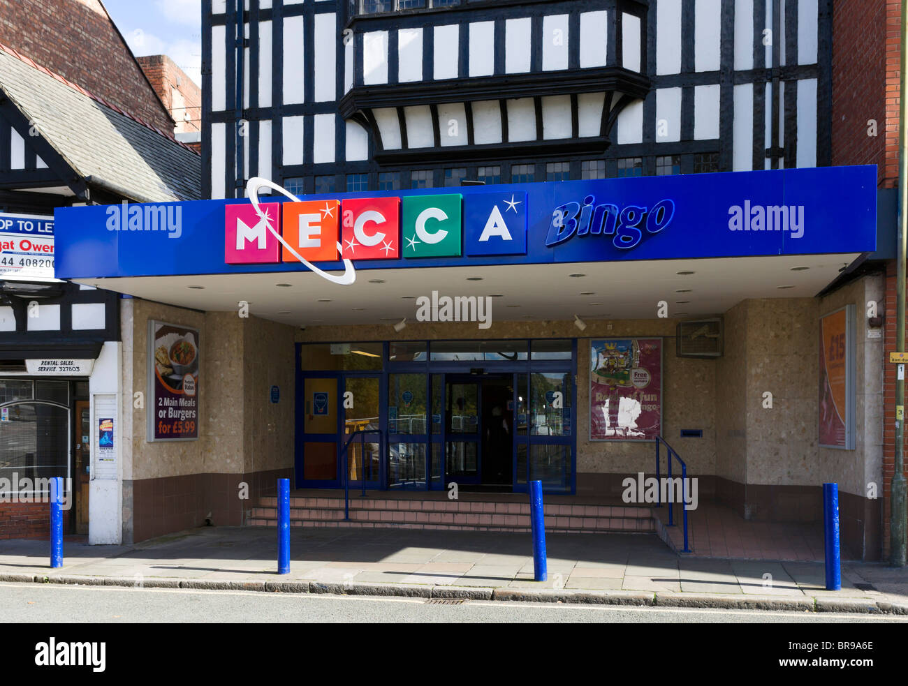 Mecca Bingo Hall, Chester, Cheshire, Angleterre, Royaume-Uni Banque D'Images