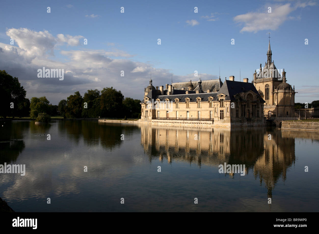 Chateau de Chantilly. Chantilly. France Banque D'Images