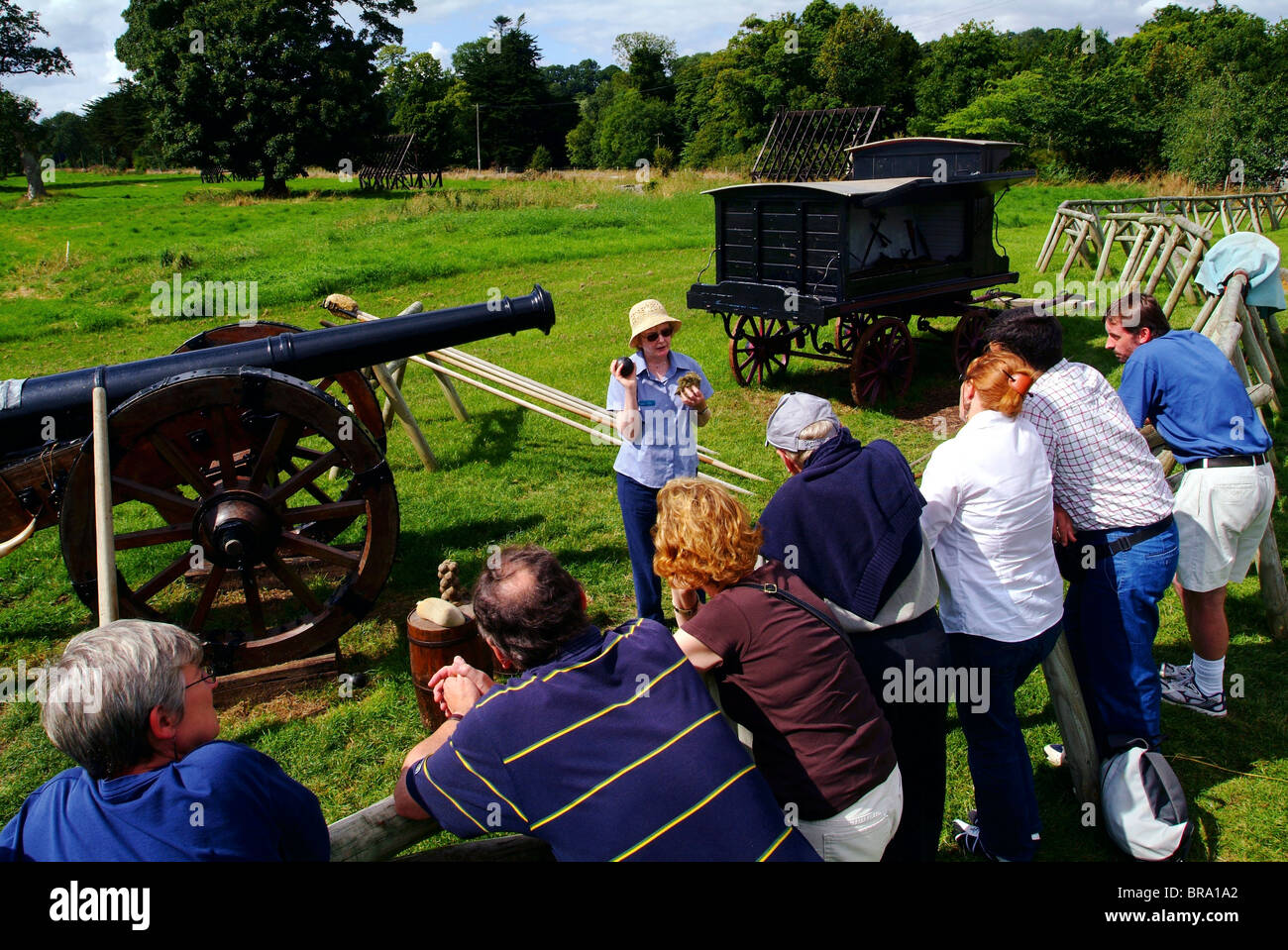 Bataille de la Boyne, dans le comté de Meath, Irlande Banque D'Images