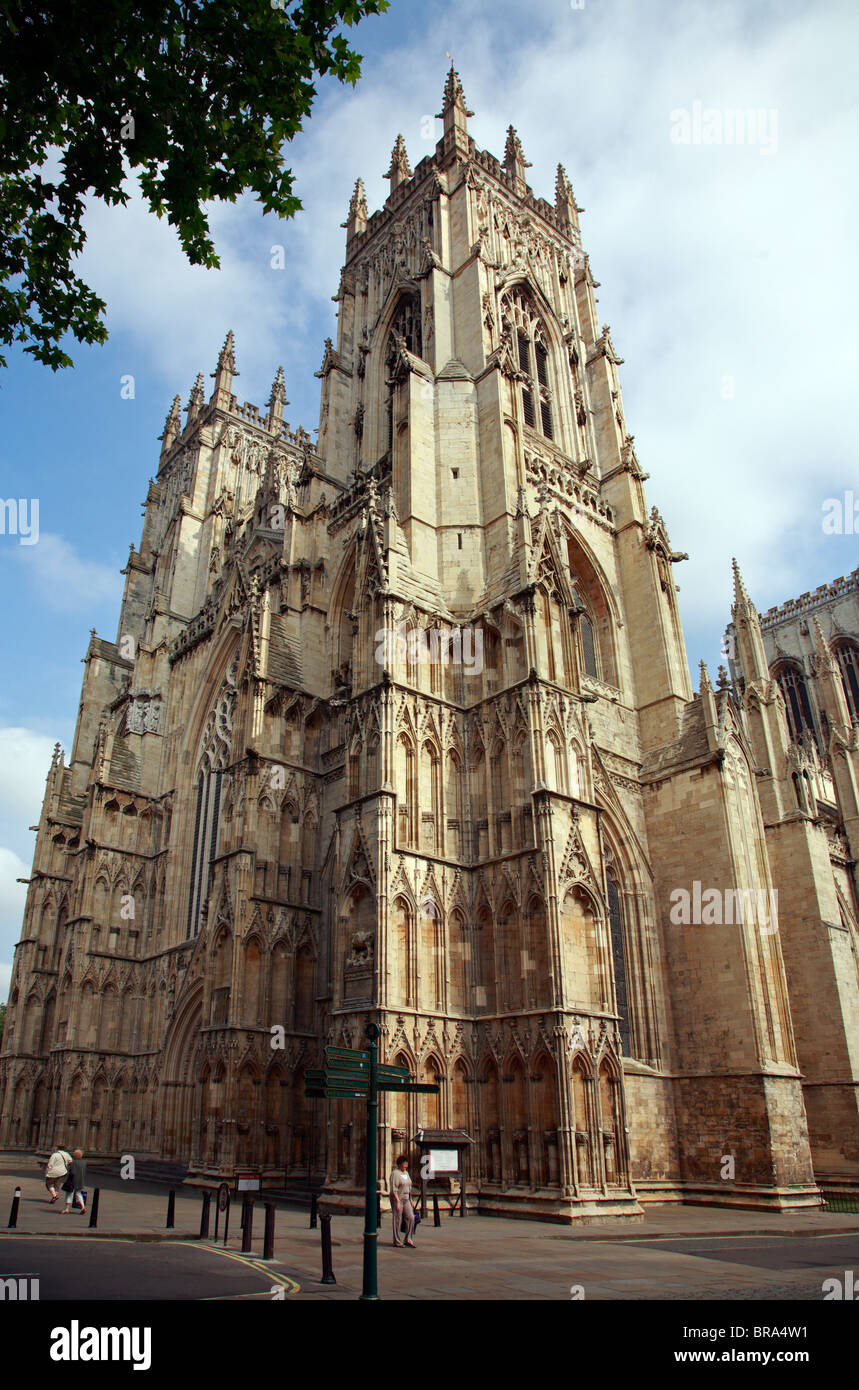 St Peters York Minster England UK Royaume-Uni UE Union Européenne Europe Banque D'Images