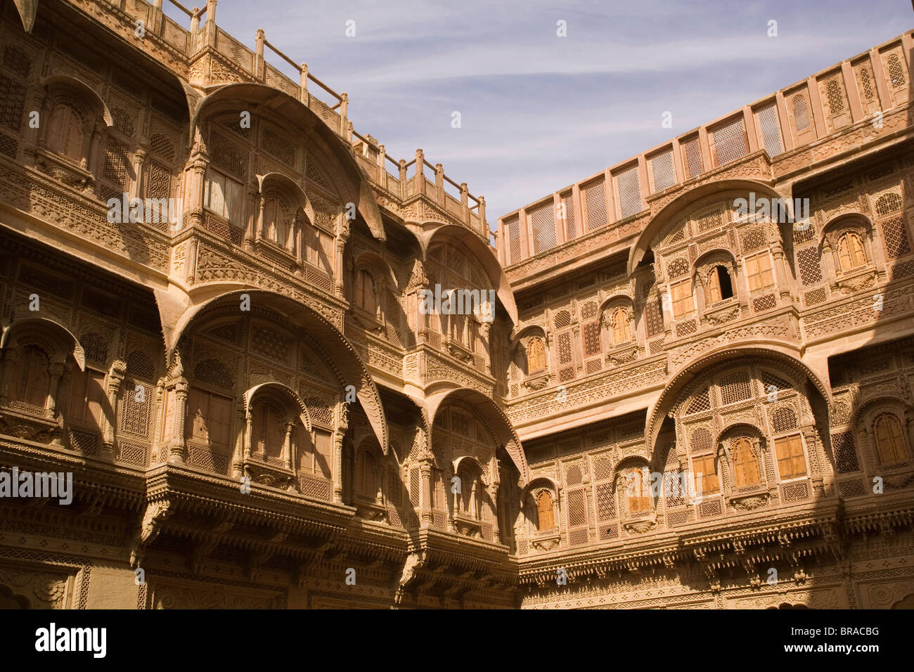 Zenana, Meherangarh Fort, Jodhpur, Rajasthan, Inde, Asie Banque D'Images