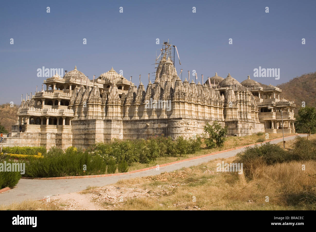 Temple Jaïn Adinatha, Ranakpur, Rajasthan, Inde, Asie Banque D'Images
