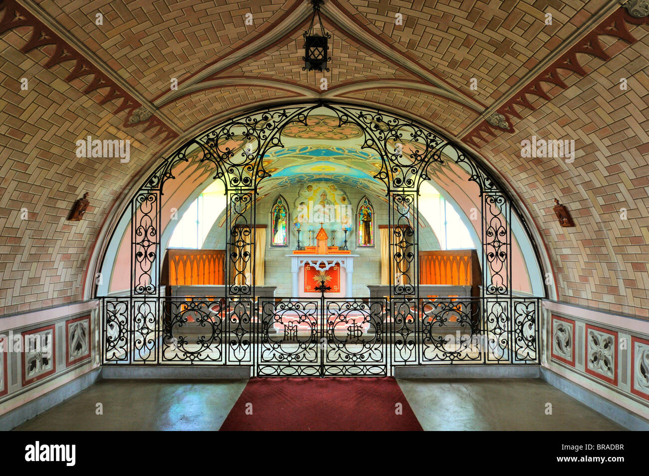 La Chapelle italienne, Lamb Holm, Orkney, Scotland Banque D'Images