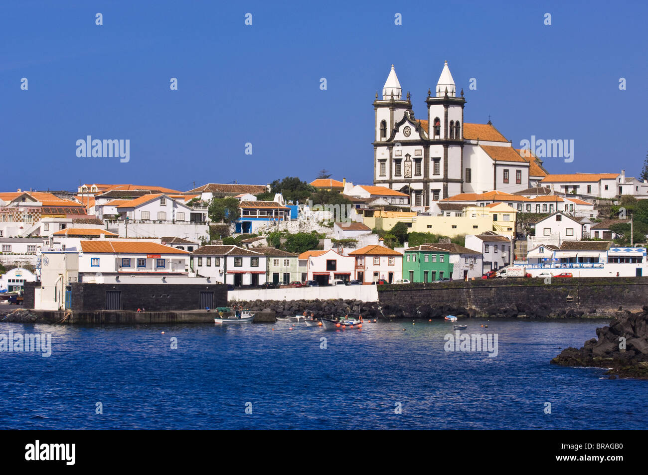 Serreta Lighthouse on Terceira's coast