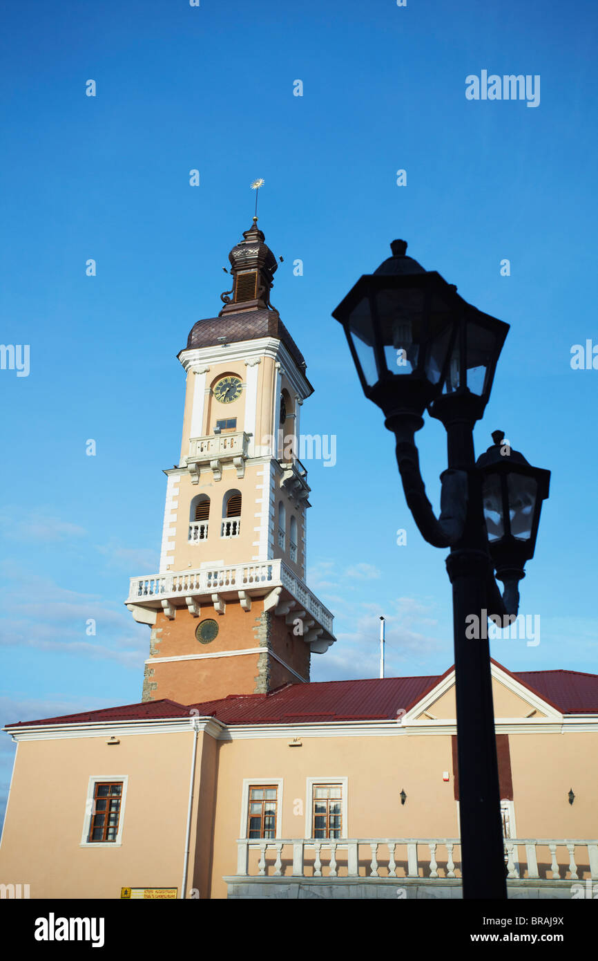 Mairie, Kamyanets-Podilsky, Podillya, l'Ukraine, l'Europe Banque D'Images