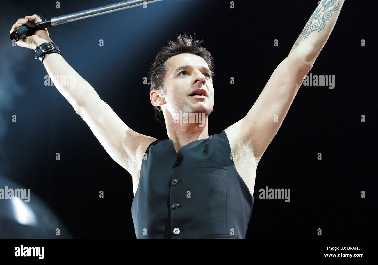 DAVE GAHAN COLOR LINE ARENA HAMBURG ALLEMAGNE 15 Janvier 2006 Banque D'Images