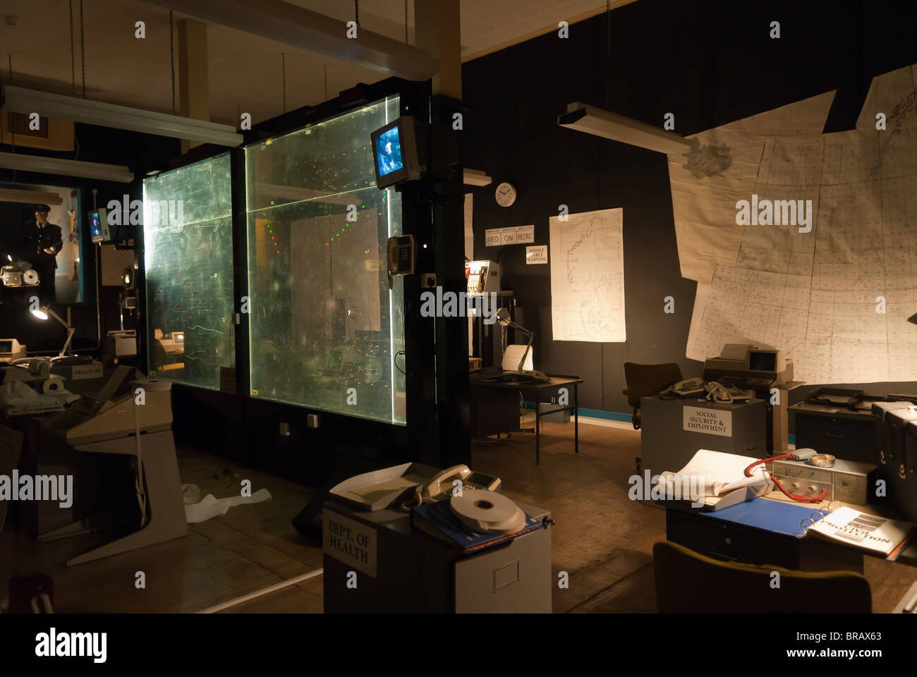 Scotland's Bunker secret Banque D'Images