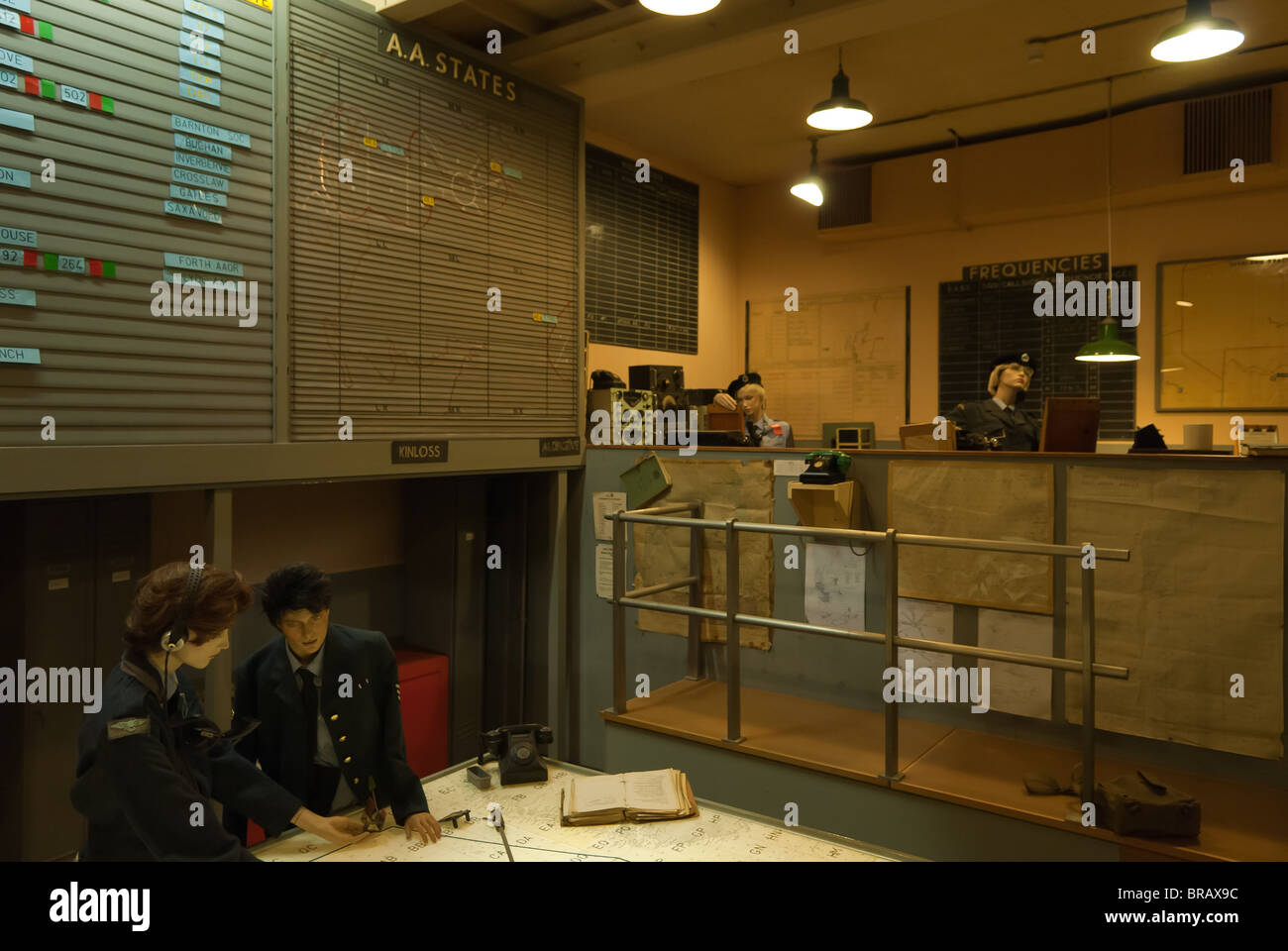 Scotland's Bunker secret Banque D'Images