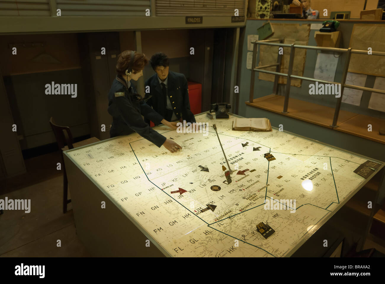 Scotland's Bunker secret Banque D'Images