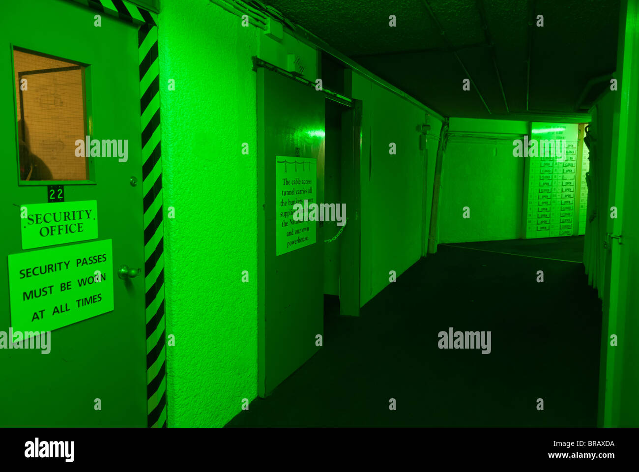 Scotland's Bunker secret Banque D'Images