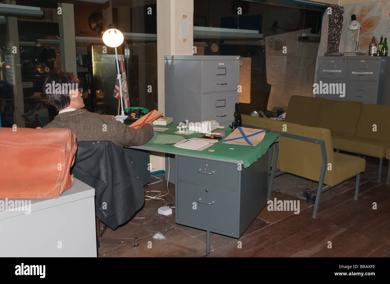 Scotland's Bunker secret Banque D'Images