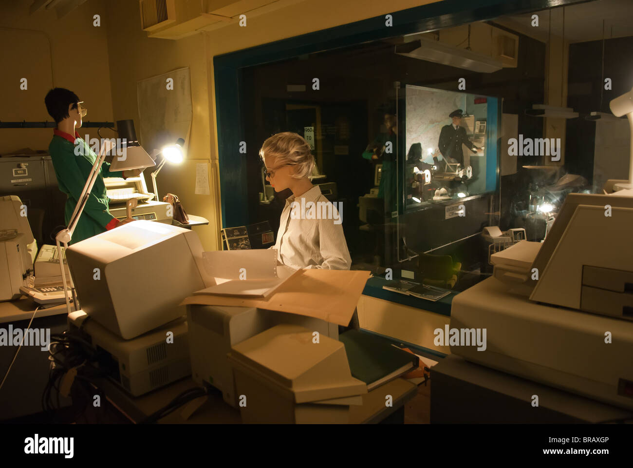 Scotland's Bunker secret Banque D'Images