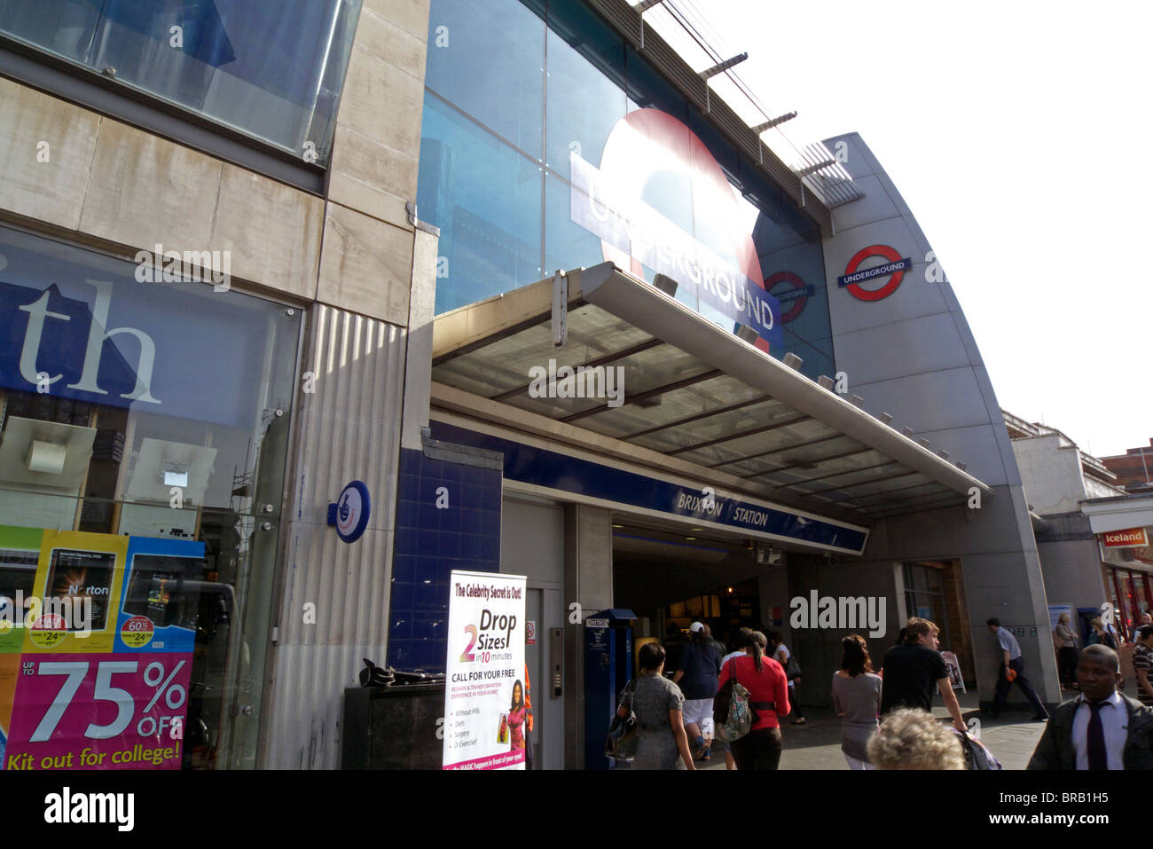 Royaume-uni south london brixton station du métro de Londres de brixton Banque D'Images