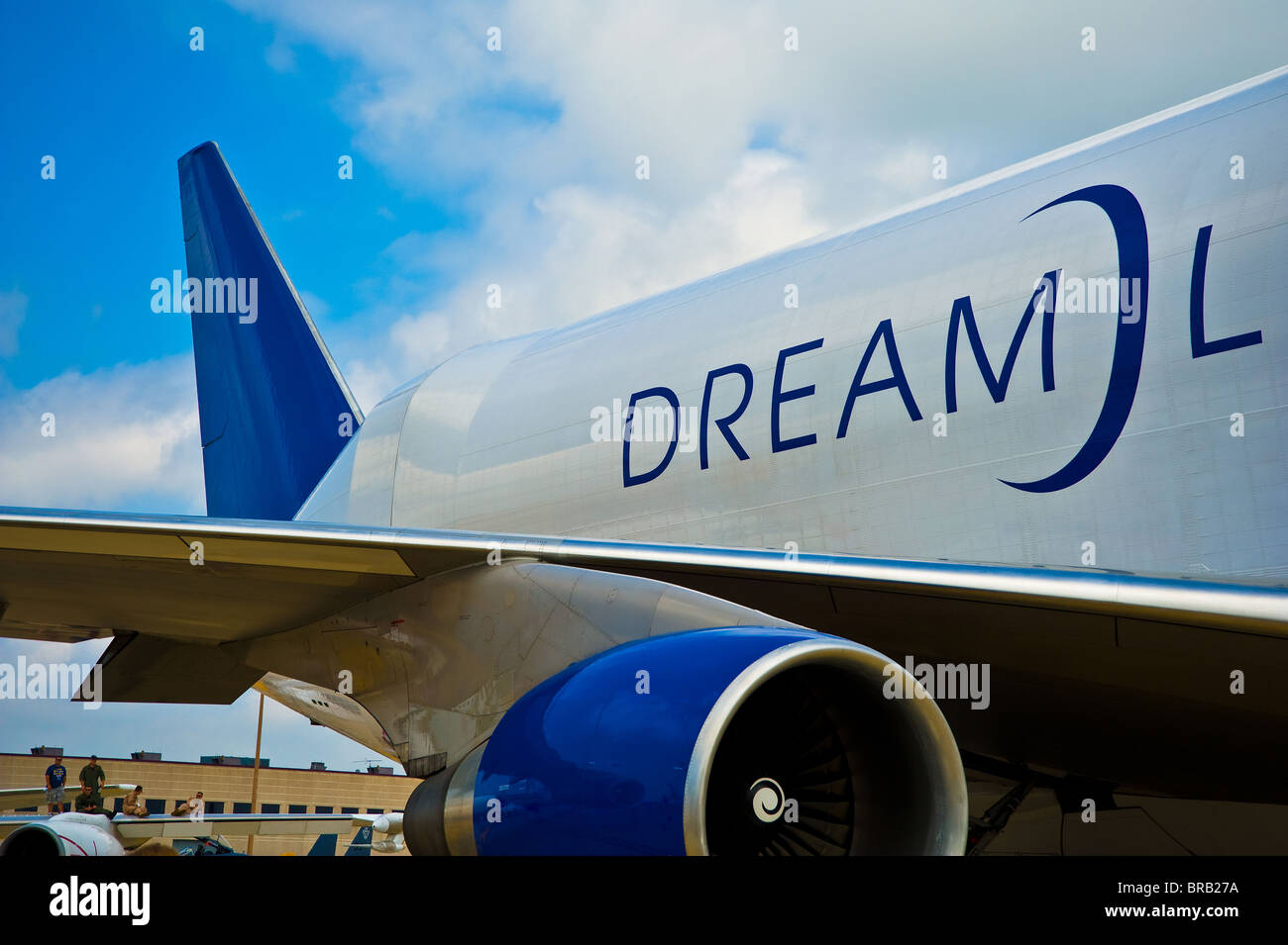 Boeing 747 Dreamlifter lifter rêve Banque D'Images