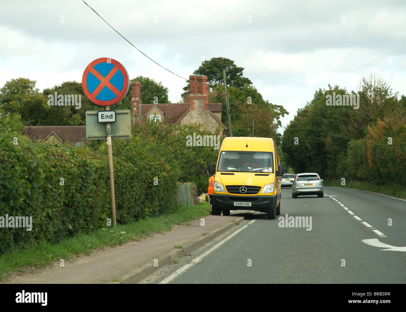 Mauvais stationnement Banque D'Images