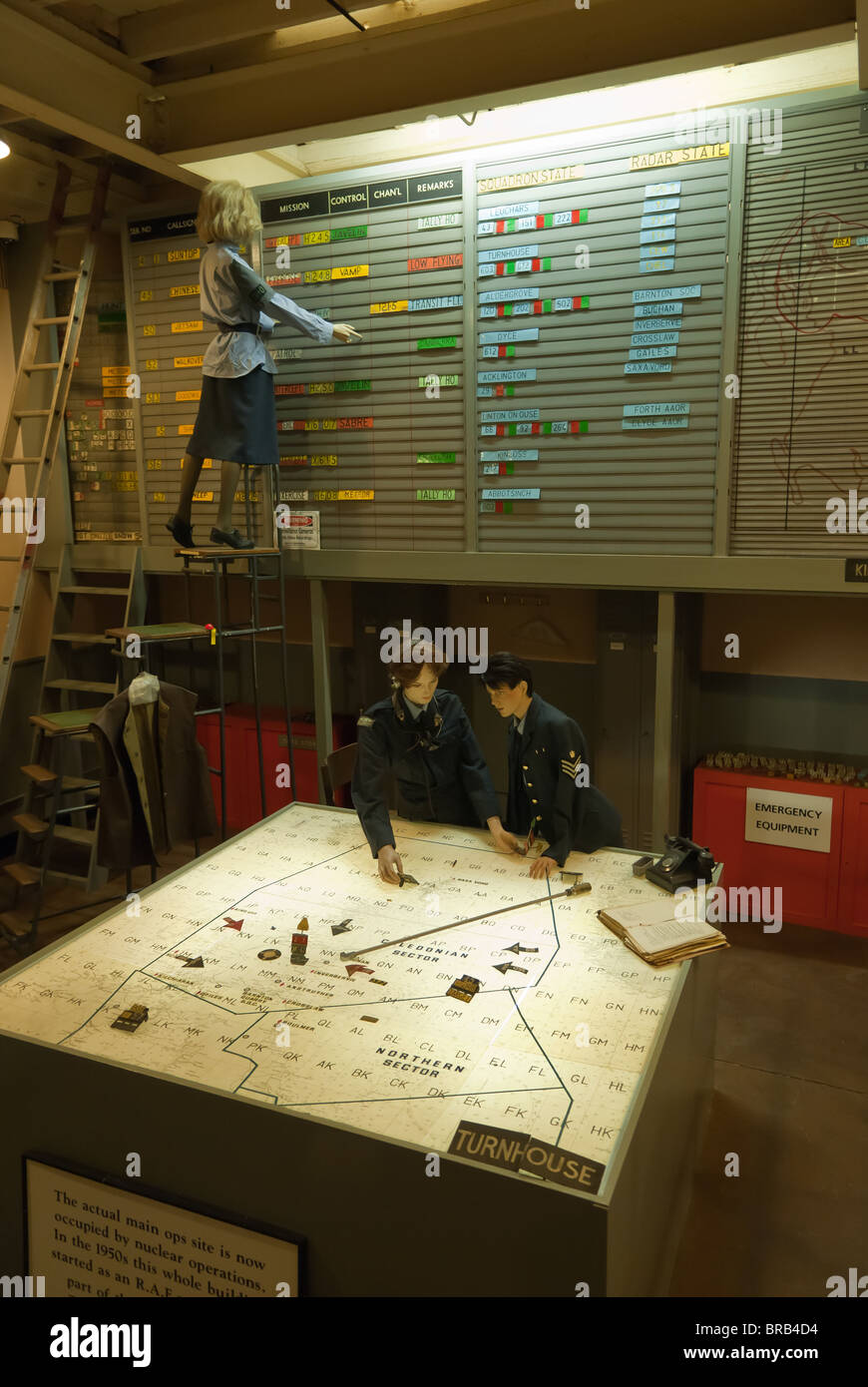 Scotland's Bunker secret Banque D'Images