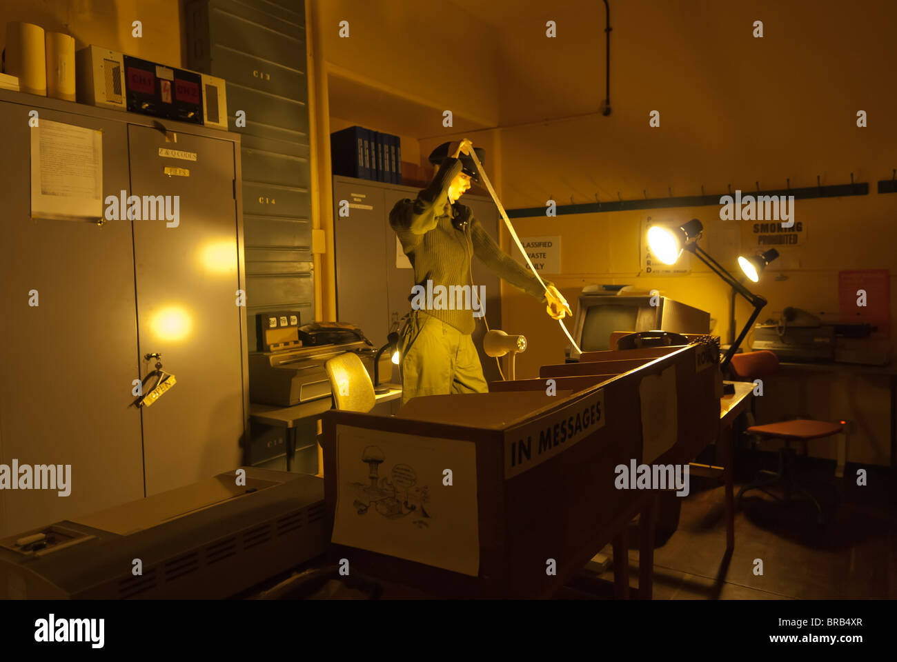 Scotland's Bunker secret Banque D'Images