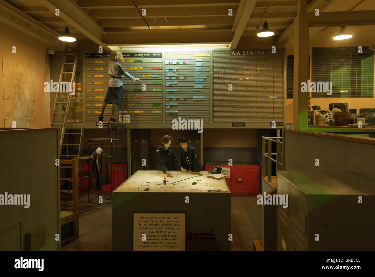 Scotland's Bunker secret Banque D'Images